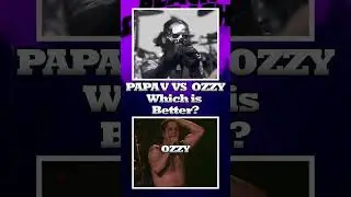 GHOST PAPA V vs OZZY Osbourne   BLACK SABBATH Bark at the Moon Back to the beginning