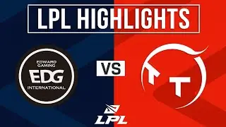 EDG vs TT Highlights ALL GAMES | LPL 2026 Split 1 | EDward Gaming vs ThunderTalk Gaming