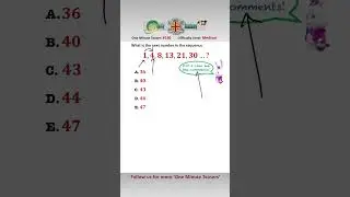 Do You Know the Next Number in the Sequence? #mathsshorts #mathstricks #sequences