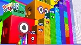 Numberblocks Step Squad: 1 vs 25 MILLION! 🤯 Epic Count Challenge