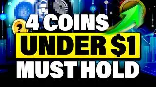 4 Great Altcoins Under $1
