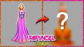 Rapunzel Disney Princess Glow Up | Extreme Makeover Fan Art | Disney Cartoon Transformation