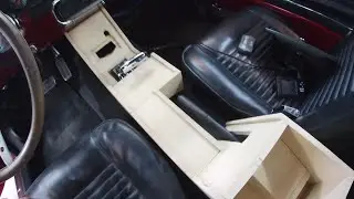 Изготовление на заказ центральной консоли для моего Ford Mustang 1967 года выпуска.