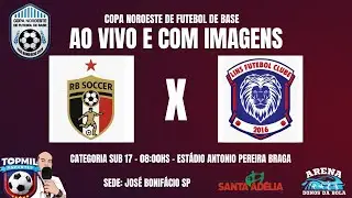 ⛔ RB SOCCER X LINS  🛑 SUB 17 🏟️ COPA NOROESTE 2026
