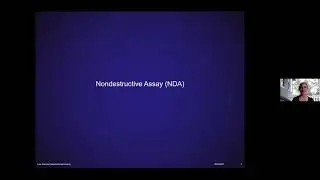 Dr. Alexis Trahan on &ldquo;Nondestructive Assay for International Safeguards&rdquo;