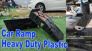 Car Ramp Heavy Duty Plastic for Maintenance Job DIY