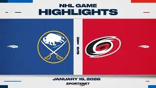 NHL Highlights | Sabres vs. Hurricanes - January 19, 2026