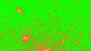 FREE HD Green Screen - LAVA BURST