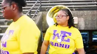 Warren easton marching band coming up Ramp 2025 @ Curtis Game (HD) 4K 