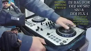 Gig Bag/Case for Pioneer DJ DDJ-400|DDJ SB3 & DDJ FLX 4|Unboxing Review|Bag Link In Description