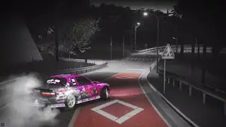 jdm s13 drift through the japan streets | assetto corsa