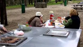 Wattle Park, Melbourne: a picnic with friends. [High definition HD/1080p]