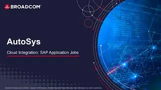 AutoSys Cloud Integration with SAP Application Jobs.