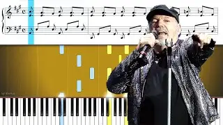 Vasco Rossi - Ogni Volta (piano tutorial)