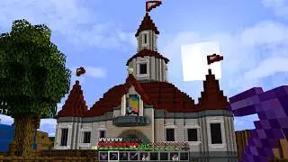 I Built the MUSHROOM KINGDOM in Minecraft!