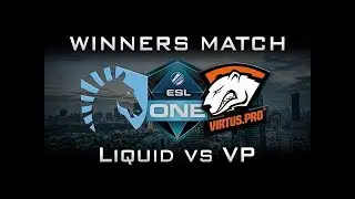 Liquid vs VirtusPro - Game 3 ESL One 2017