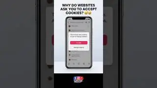 Why Do Websites Ask You To Accept Cookies? 😳🍪 #shorts #websitecookies