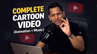 Cartoon Video कैसे बनाएं? Animation + Voice + Background Music | Complete Guide