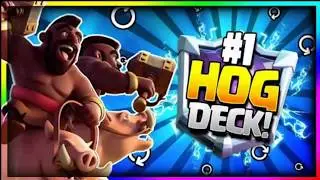 #1 Hog player//Jack/Pro player/Insane cycle deck IN CLASH ROYALE/6400+trophies every season💪