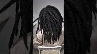 THICK SEMI FREEFORM LOCS | 3 YEARS 3 MONTH UPDATE #locs #naturalhair #semifreeformlocs