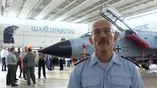 Militärattachés besuchen die Luftwaffe in Jagel