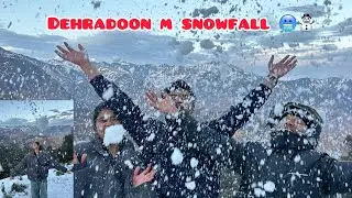 Chakrata road Dehradun m itni saari snow ⛄️