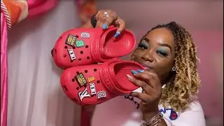 Playing in my Jibbitz again 😜 Crocs Decor