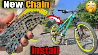 How To New Chain Install Mtb Stunt Cycle In /Dartmoor Two 6 player ?🤔