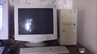 Old Windows 98 Computer Start Up