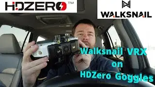 HDZero Goggles with the Walksnail VRX! : 60fps and 100fps Test