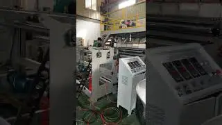 Air bubble wrap film making machine #stretchfilmmachine #bubblefilmmachine