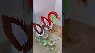 #3dorigamitutorial #3dorigamiswan
