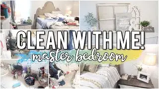 SUPER MOTIVATING MASTER BEDROOM & BATHROOM CLEAN WITH ME | SPEED CLEANING MOTIVATION