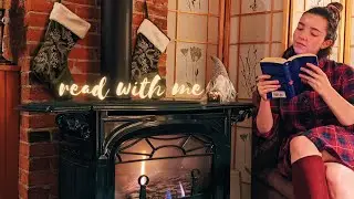 READ WITH ME BY THE FIRE // 1.5 hours with gentle christmas music