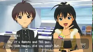 Idolmaster SP Partly Eng Patched PS SM Makoto Rank A and S Rival Auditon End