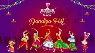 Dandiya Celebration Part 1 | Parents & Kids Joyfully Dance Together in Colourful Traditional Garba!
