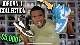 MY ENTIRE JORDAN 1 COLLECTION WORTH OVER $5,000