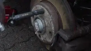 How to fix a broken thread on a car wheel with a Palos