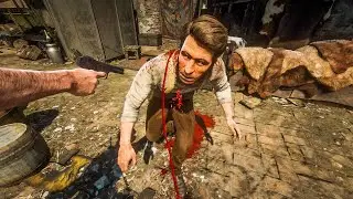 Подборка самых жестоких убийств в ближнем бою в RDR2 &mdash; Смешные и жестокие моменты &mdash; Забавные рэгд...