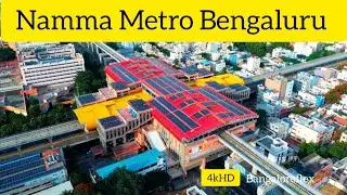 Bengaluru | Namma Metro | Double Elevated Metro Station | Silicon Valley of India | Karnataka 