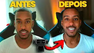 Como MELHORAR a QUALIDADE da WEBCAM (TRANSFORME SUA WEBCAM EM CAMERA PROFISSIONAL)