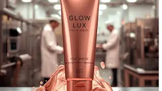 Inside a Luxury Face Wash Factory | Glow Luxe Manufacturing