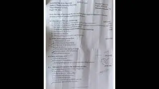 Previous year question paper 1st year ,fundamental of nursing# PYQ#nursing