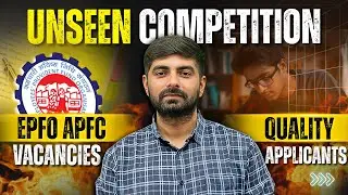 UPSC EPFO APFC CRT 2025| Level of Competition in EPFO exam| UPSC EPFO APFC Preparation| Success Tree