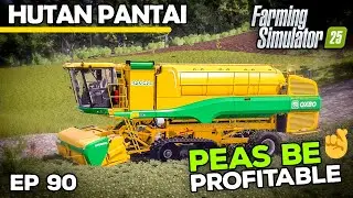 PEAS BE PROFITABLE 🤞 | Farming Simulator 25 - Hutan Pantai | Episode 90