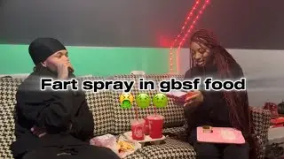 I put fart spray in my gbsf food *gone wrong*🤢