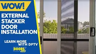 External Stacker Door Installation -  Doors Plus