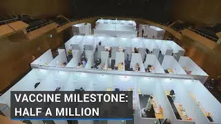 500,000 vaccination milestone reached in Ireland