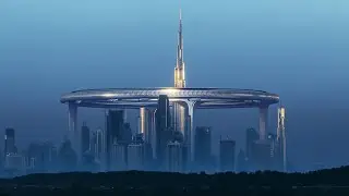 Кольцевая Бурдж-Халифы | Downtown Circle - реальность или фантастика?