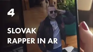 Augmented Reality | Slovak rapper Rytmus